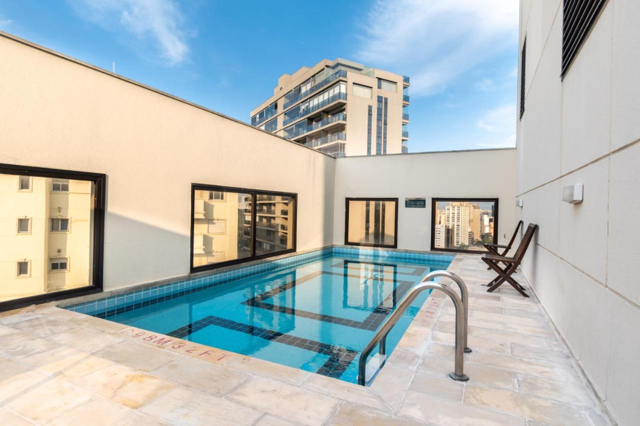 Flat Faria Lima Conforto Com Localizacao Privilegiada Em Pinheiros São Paulo Exteriör bild